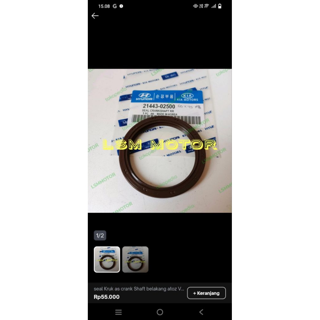 Seal crankshaft crank shaft seal timing seal as kruk as ker as atoz visto