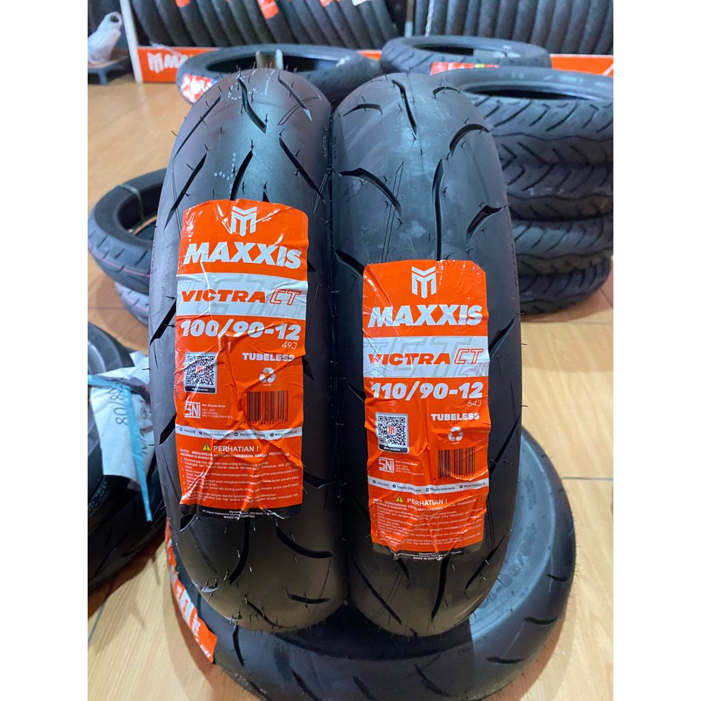 BAN MAXXIS RING 12 SCOOPY VICTRA CT SOFT COMPOUND YG LEBIH AWET