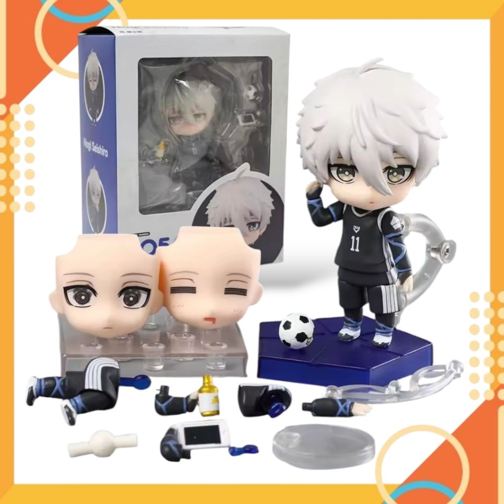 Nendoroid Nagi Seishiro Blue Lock 2056 Figure Pajangan Anime Blue Lock Nagi Seishiro