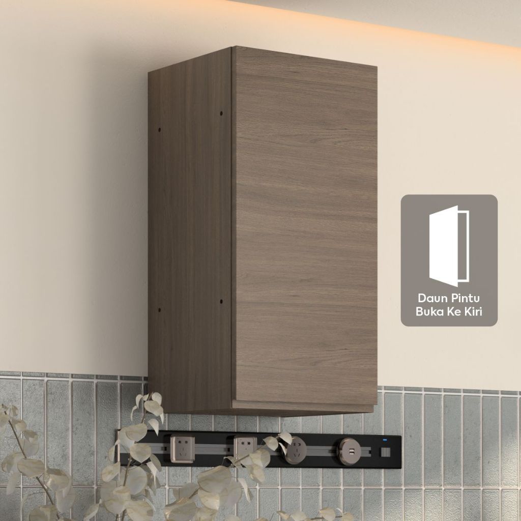 PRO DESIGN EUREKA WU 40 LEFT KITCHEN SET / RAK DAPUR / RAK DINDING / LEMARI DAPUR