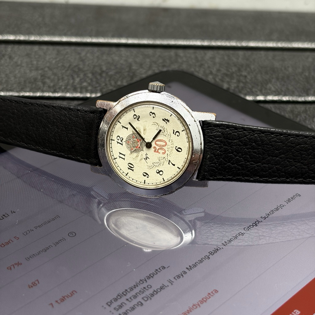 JAM TANGAN LUCH RUSSIA MANUAL WINDING VINTAGE