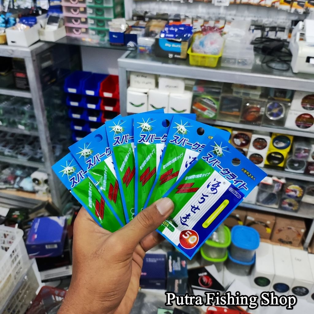 Starlite Starlet Fosfor Glow Stick Jumbo Size 50m isi 2 Lampu Starlite Pelampung Pancing Besar