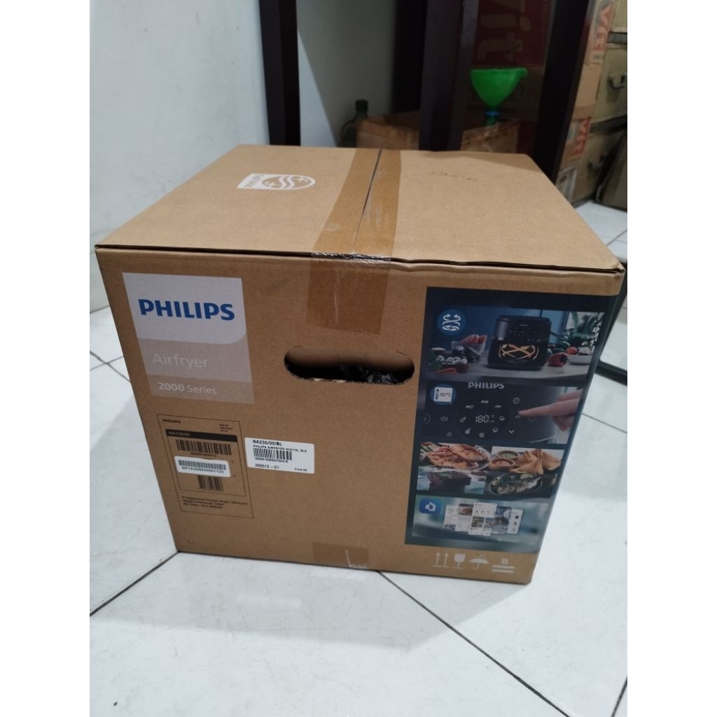 Philips Air fryer 2000 Series Terbaru kapasitas 6.2L