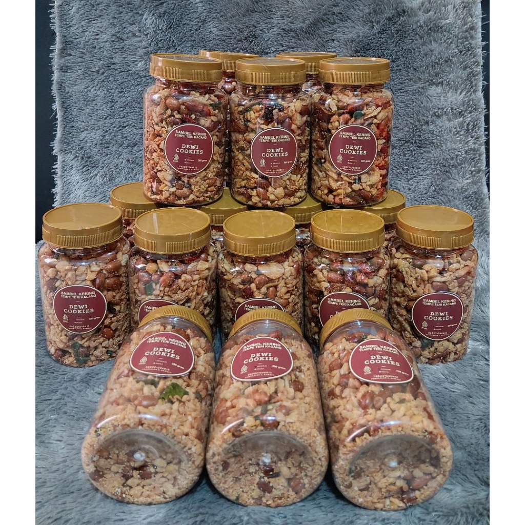 Sambal Kering Tempe Teri Kacang