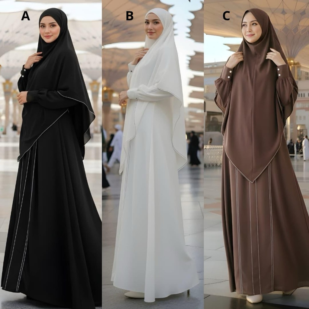 Gamis Set Medina Series By Ani Syari