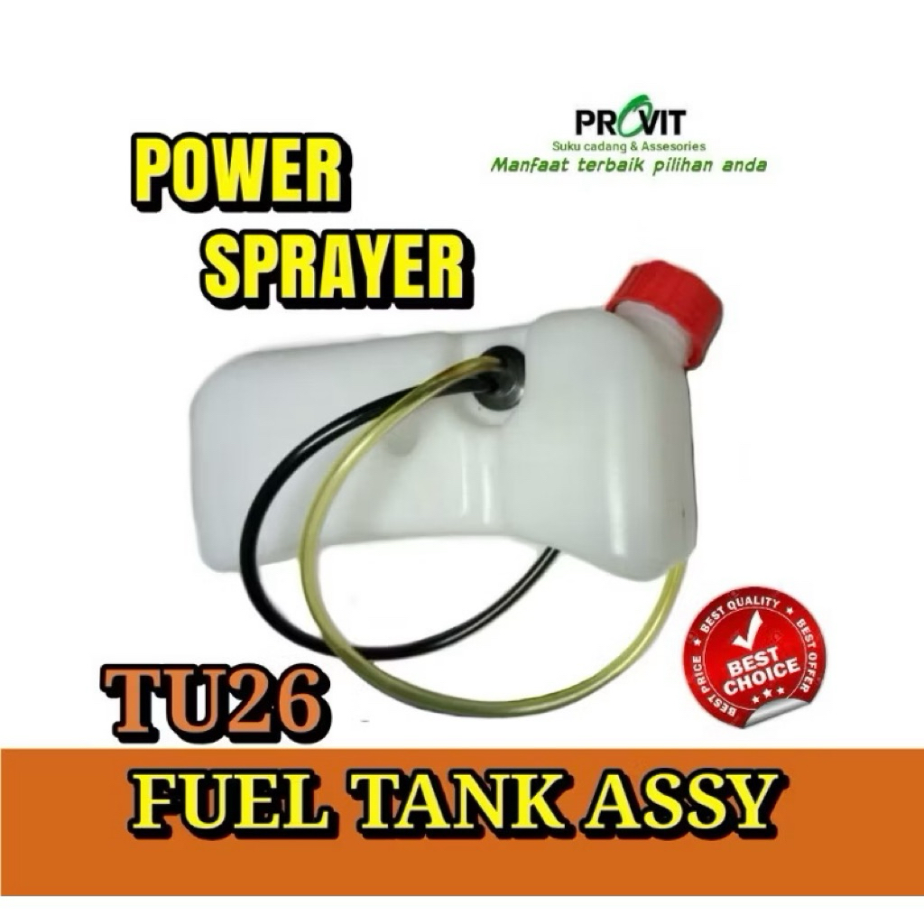 Tu26 Tangki Bensin 16 Liter Mesin Semprotan Hama Mesin 2 Tak Knapsack