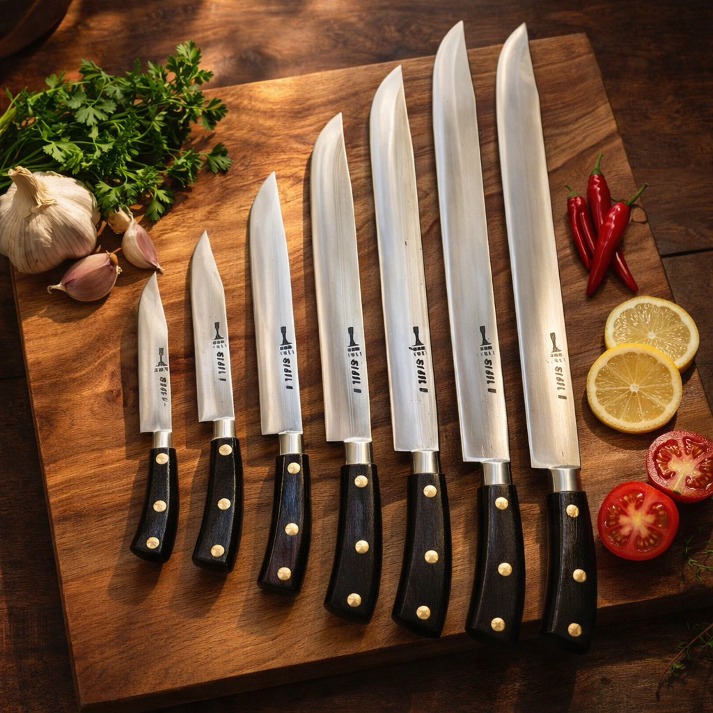 PISAU CAP GARPU POTONG DAGING