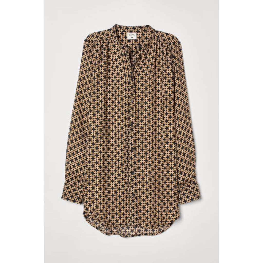H&M X Richard Allan  blouse semi tunik