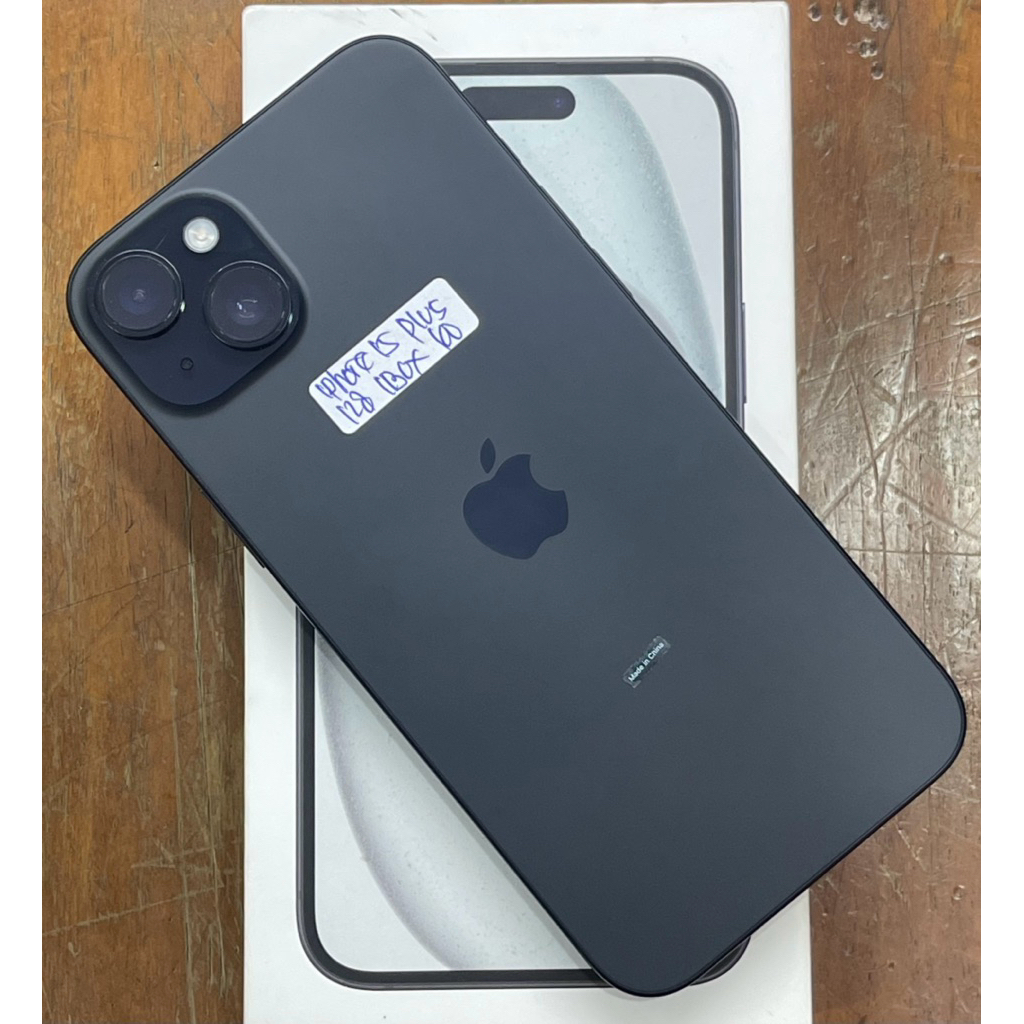 Hp Second iPhone 15 Plus 128GB IBOX Fullset Garansi