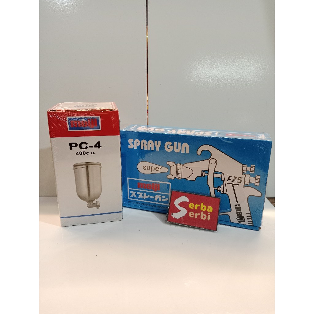 -F 75 G TAB.ATAS MEIJI-Air Spray gun semprotan cat kompresor original