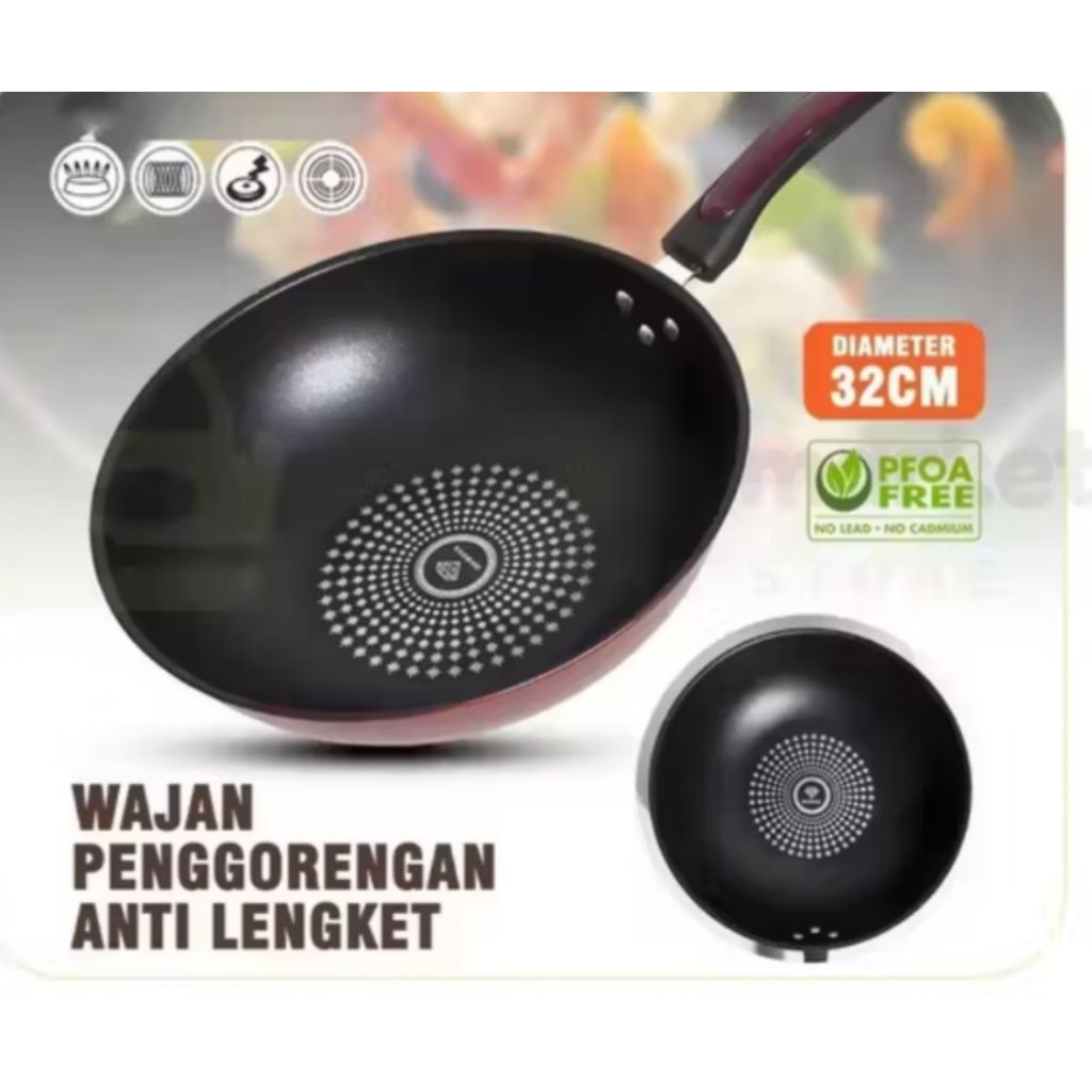 wajan teflon jumbo anti lengket