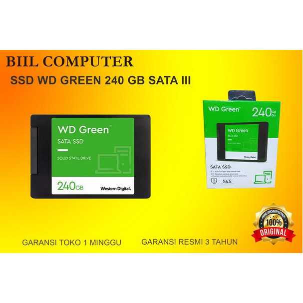 SSD WD GREEN 240 GB SATA