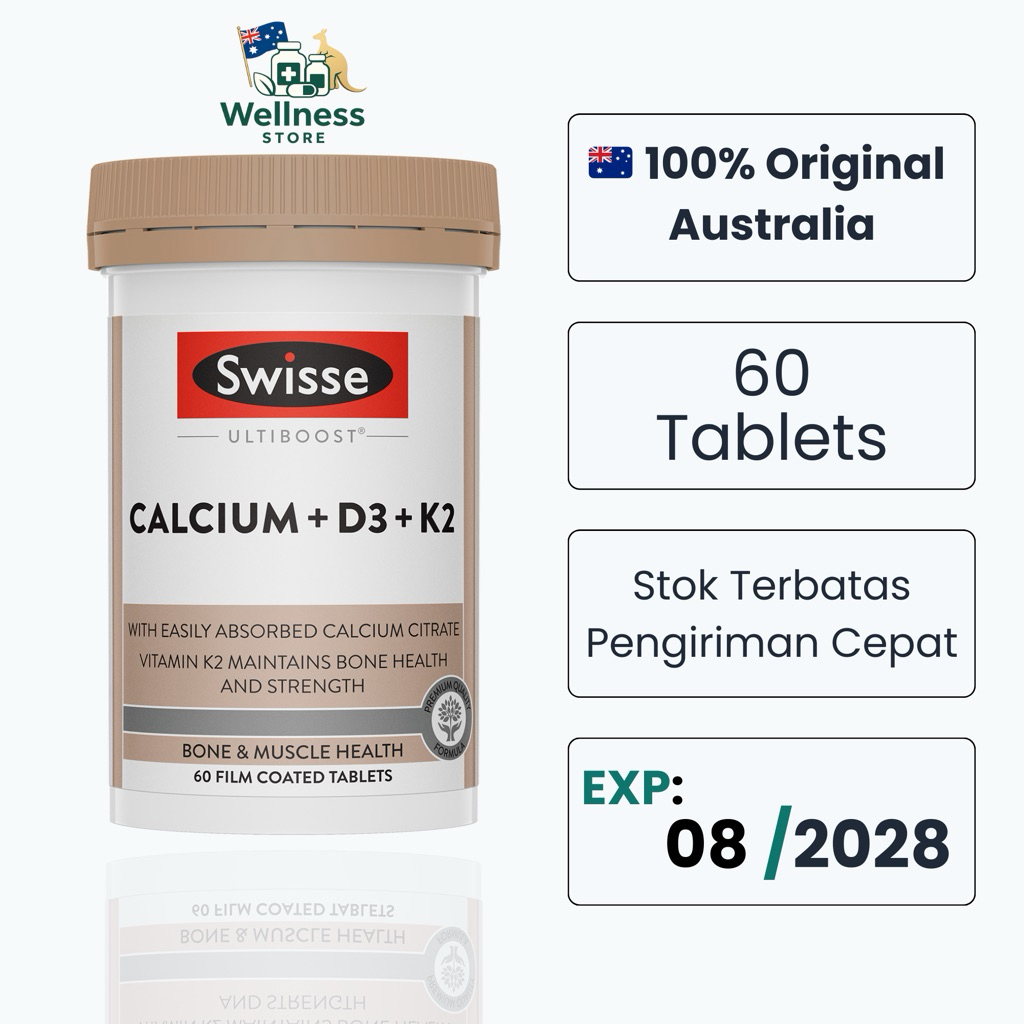 Swisse calcium D3 + K2