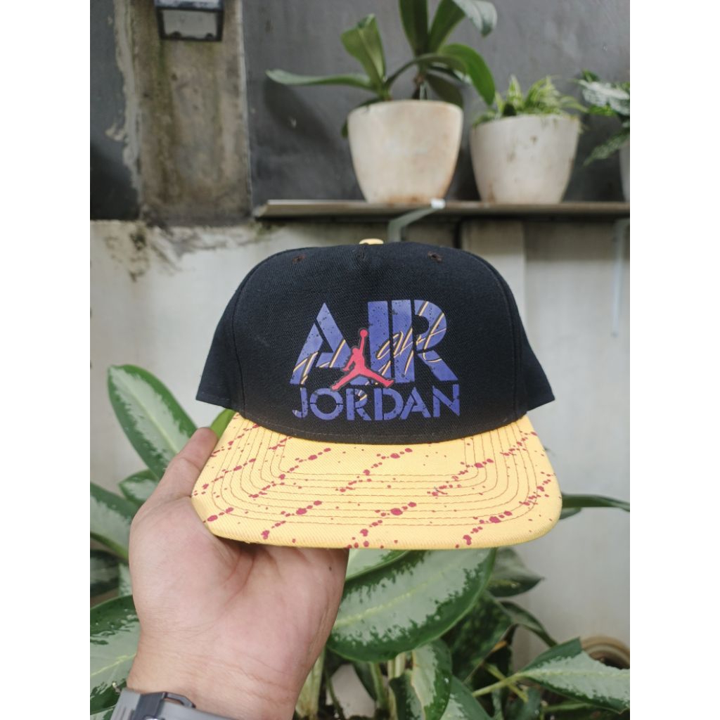 Topi Snapback AIR JORDAN FLIGHT JUMPMAN