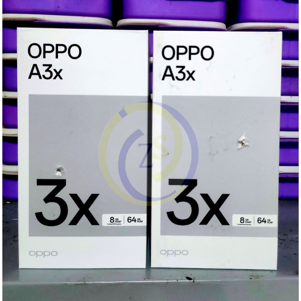 DUS BOX HP KOTAK CELLULAR OPPO A3X RAM 8/64GB COPOTAN ASLI BAWAAN BOX HP OPPO A3X RAM 8/64GB
