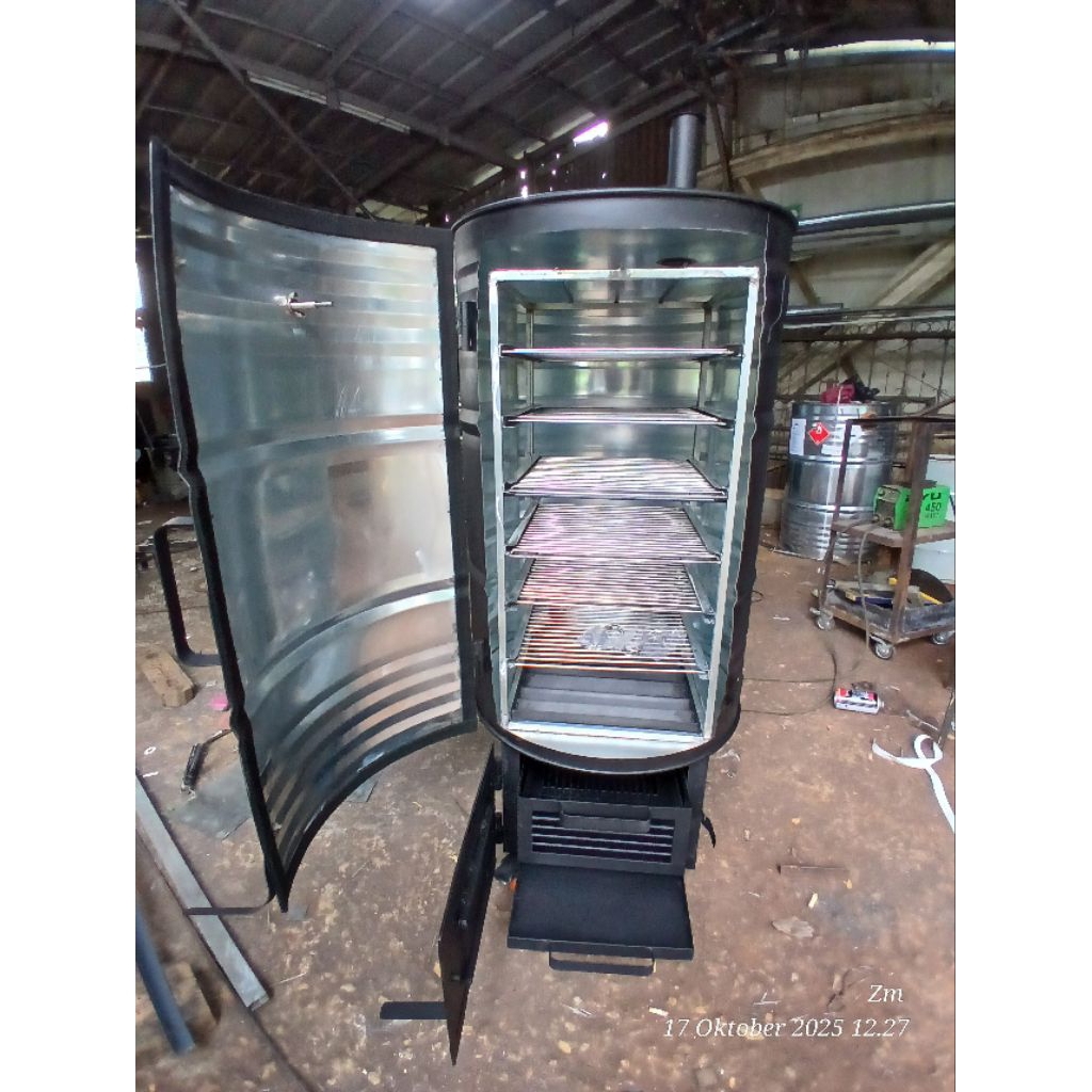pitsmoker pitbbq smoker smoked grill alat pengasapan panggangan oven seii tungku asap