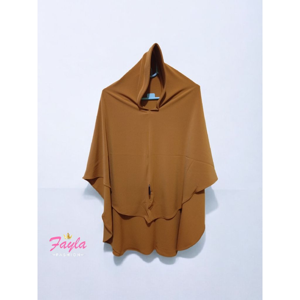 Bergo instant Warna Mustard