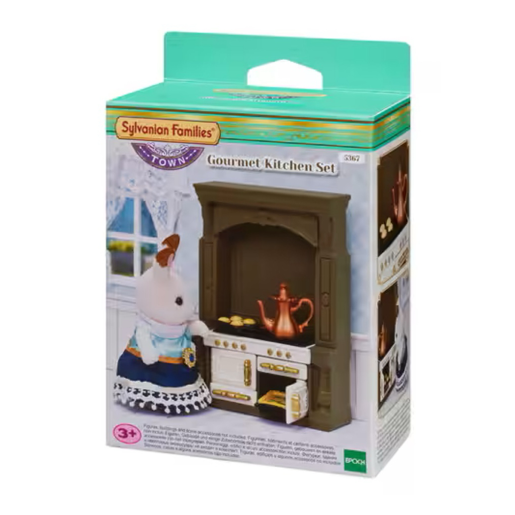 sylvanian families gourmet kitchen set