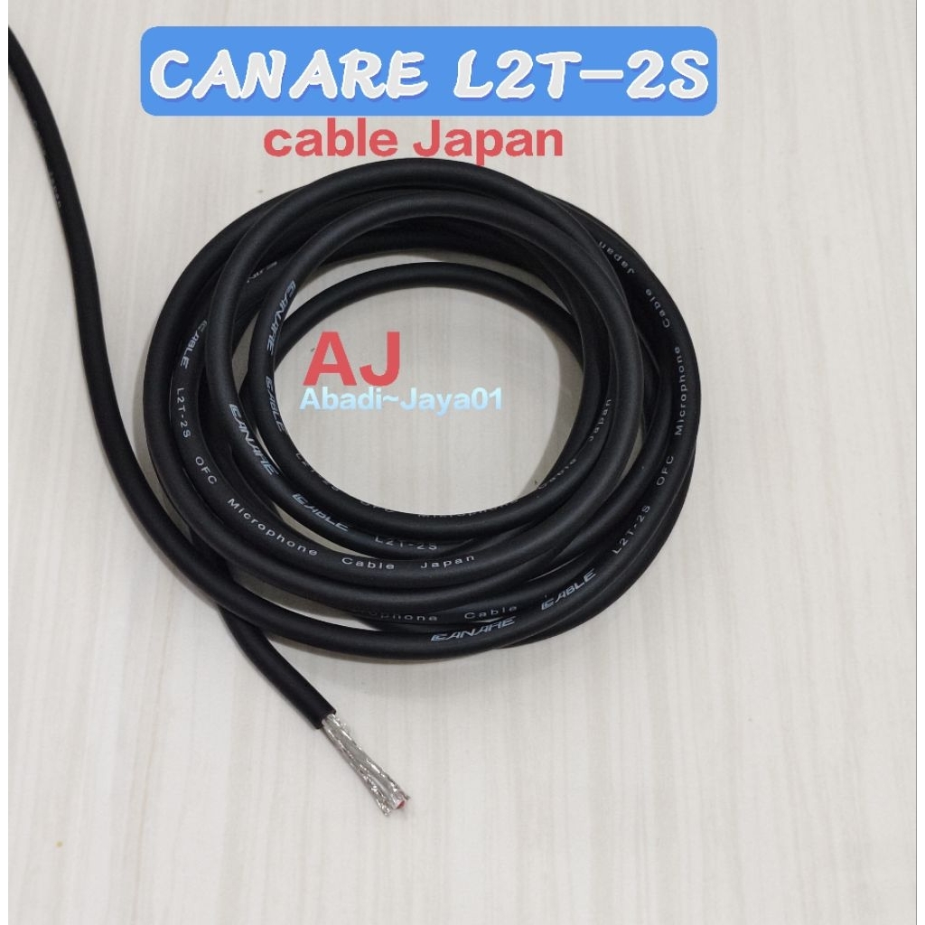 Kabel Mic Audio CANARE L2T-2S Original Cable Japan ( 1 Meter )