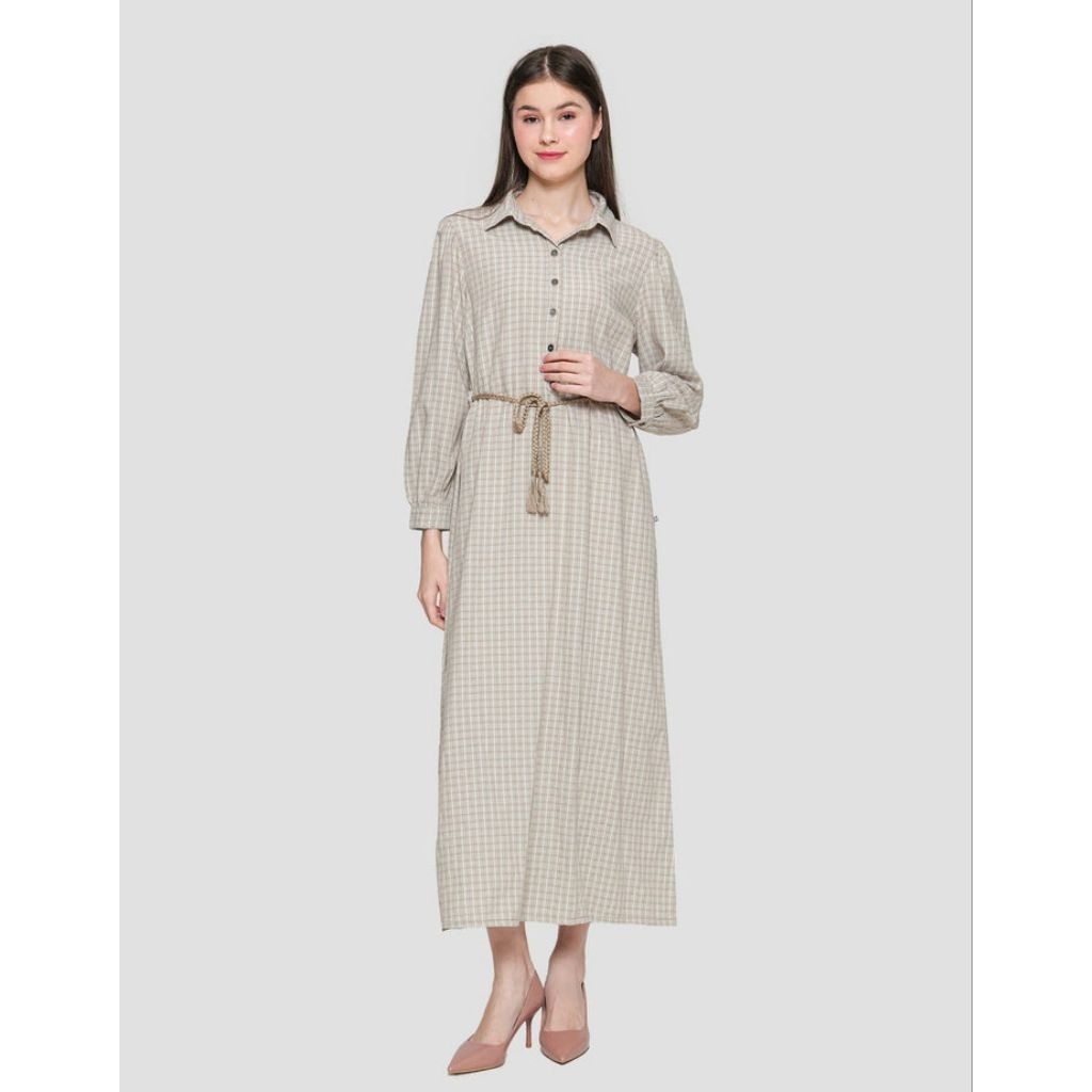 EXPAND Dooriya Dress 006.55375.80 Dress Wanita Maxi - Lengan Panjang Gamis Wanita