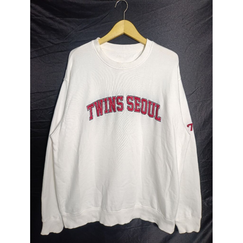 Crewneck vtg Graphite spao twins seoul unisex