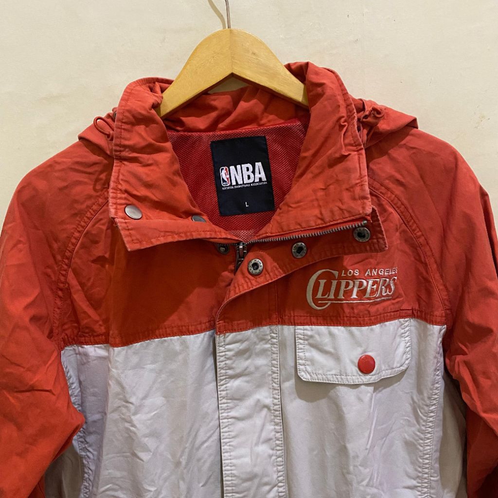NBA Los Angeles Clippers mountain parka jacket original second Bekas murah, jual jacket NBA LA Clipp
