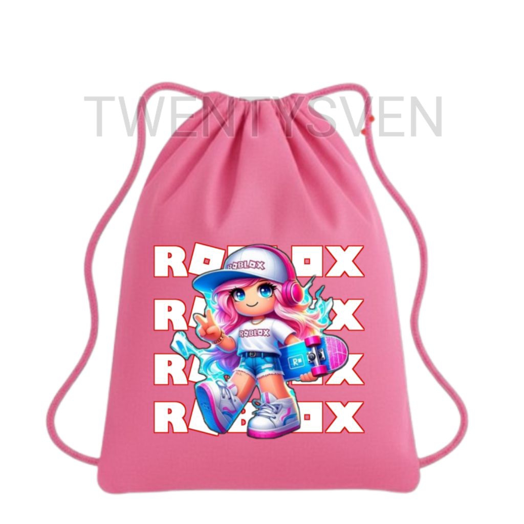 Tas serut anak Stringbag Roblox Avatar cewek