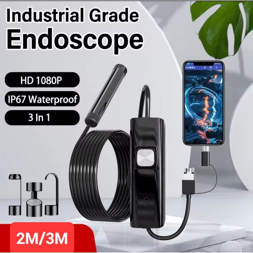 kamera endoscope android PC borescope industrial endoscope kamera kabel mini USB OTG 2M 3M 5M kamera