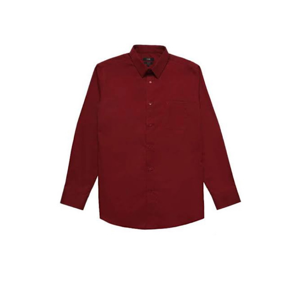 Kemeja Pria Texmoda Super American Premium - Slim Fit (Maroon, Black, White)