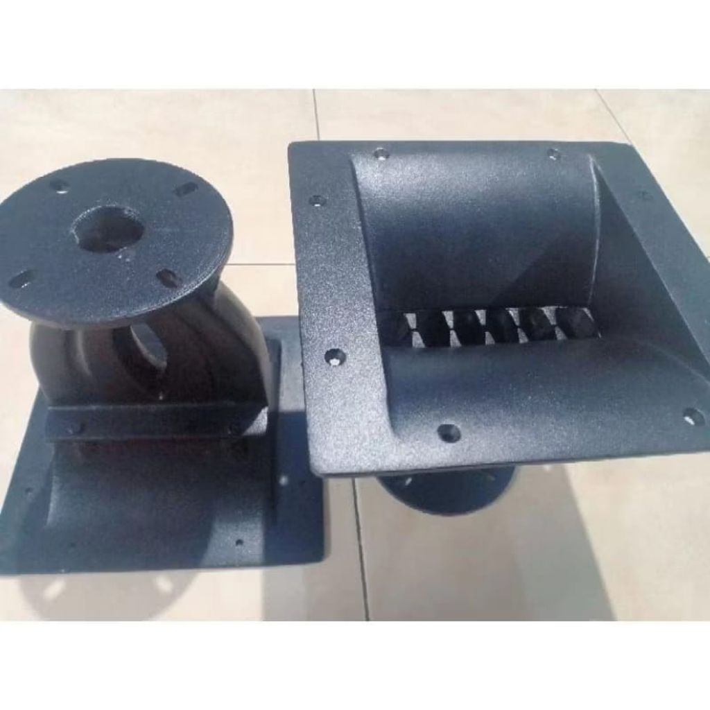 Horn Tweeter Harmonika 22×22 Bahan Aluminium cor multi Drat