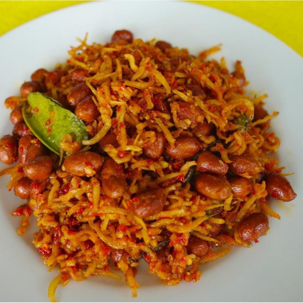 Sambal Teri Kacang Medan | Sambal Tempe Teri Kacang | Sambal Garing