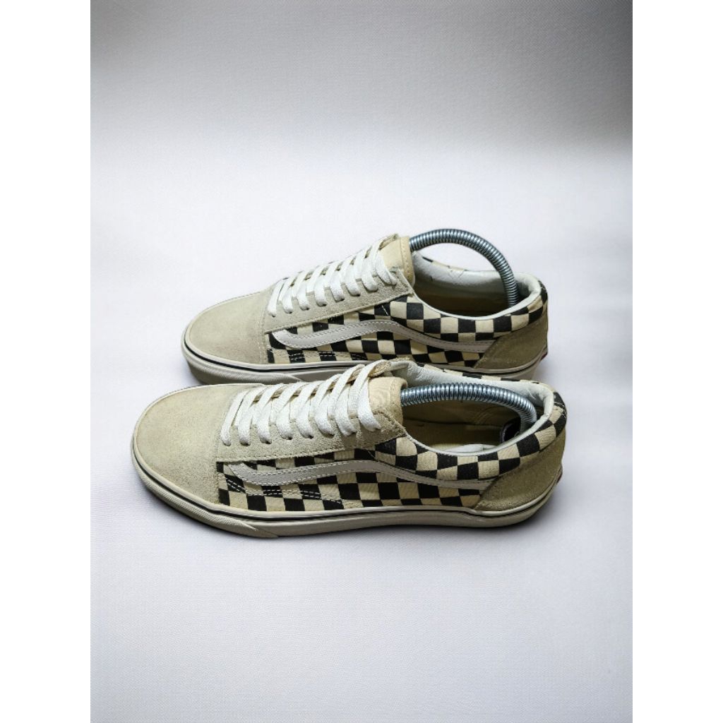 Vans Oldskool Checkerboard White | Second like new | Size 42