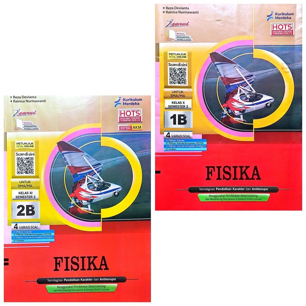 BUKU LKS ZAMRUD SMA MA IPA FISIKA KELAS 10 11 SEMESTER 2 GENAP KURIKULUM MERDEKA TA.2025-2026 | ZAMR