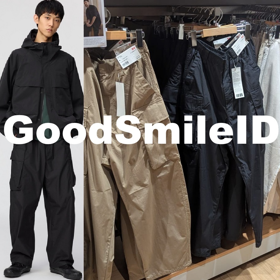 SALE Men Celana Kargo Fit Lebar UNIQLO U Wide Cargo Pria Wanita UNISEX Celana Panjang JASTIP