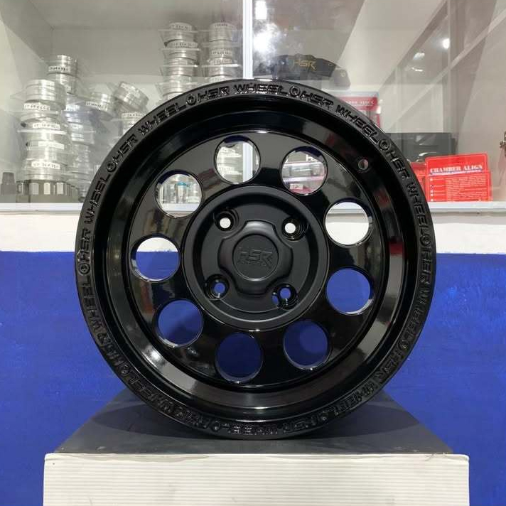 Velg Mobil Ring 14 HSR DUFFY R14 Lebar 7 Untuk Avanza, Kijang, Xenia, Panther dll