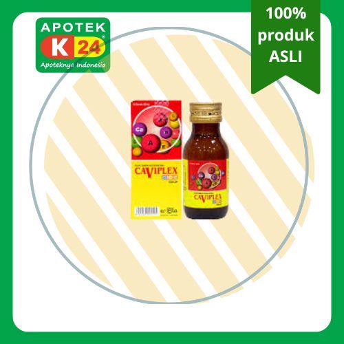 CAVIPLEX Sirup Multivitamin 60ml Meningkatkan Daya Tahan Tubuh Anak Dewasa