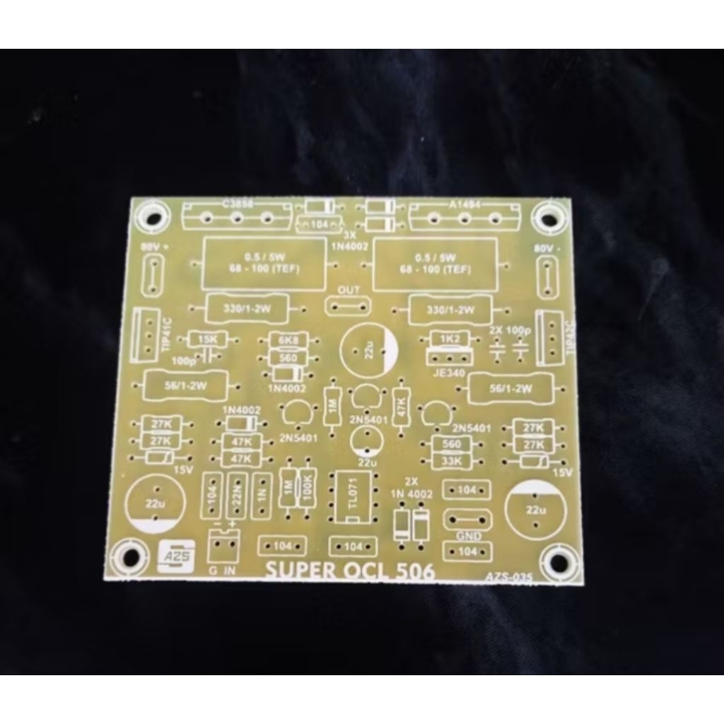 PCB Super OCL 506 SOCL 506 Fiber FR 4 Mono