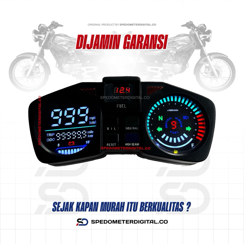 Spedometer RX King Master / Speedometer Digital RX King Master PNP