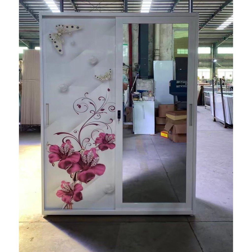 Lemari besi sliding ukuran 150 jumbo