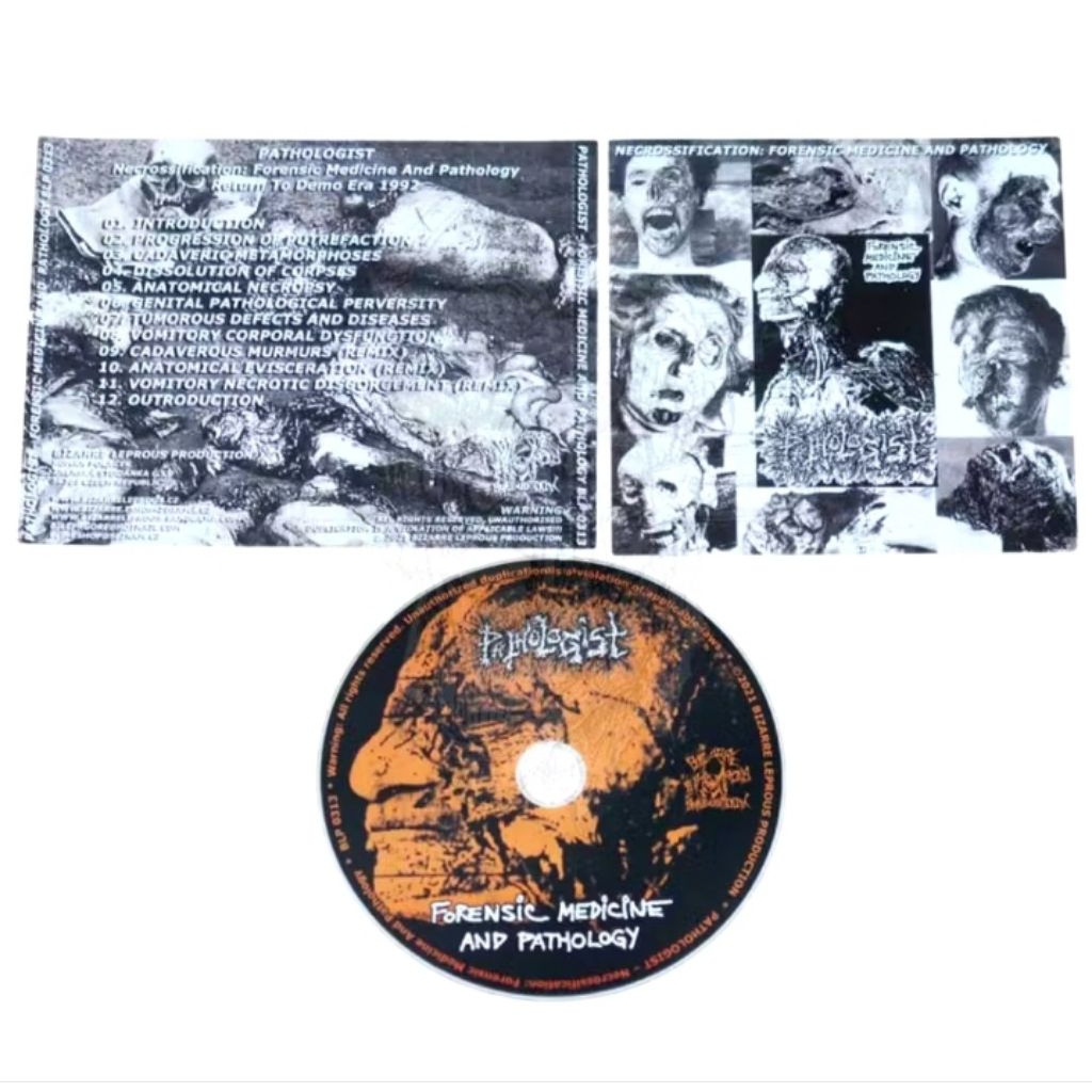 PATHOLOGIST - NECROSSIFICATION | CD MUSIK | CD BAND METAL ORIGINAL | GORE GRIND | DEATH METAL | BRUT