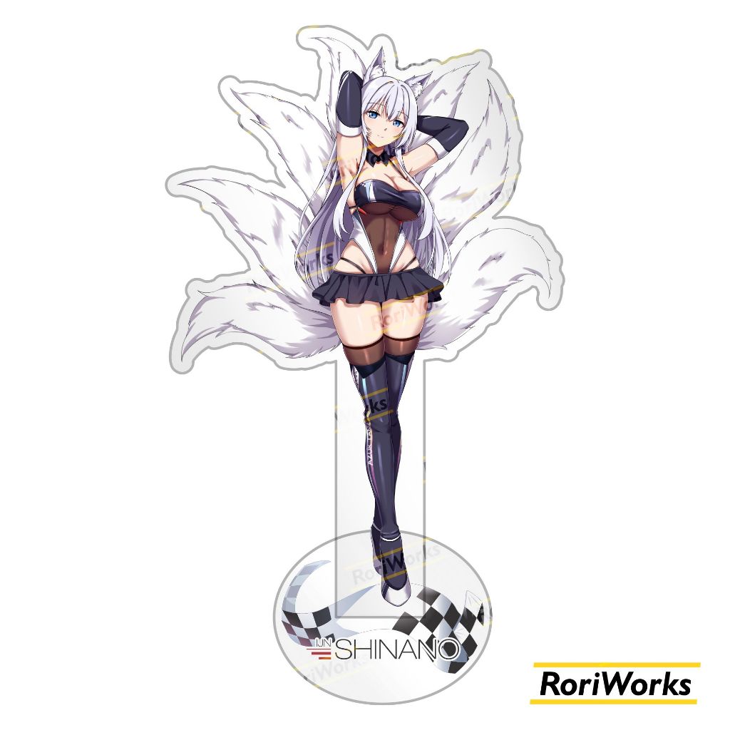 Acrylic Standee Figure Anime - Shinano (Race Queen) | Azur Lane