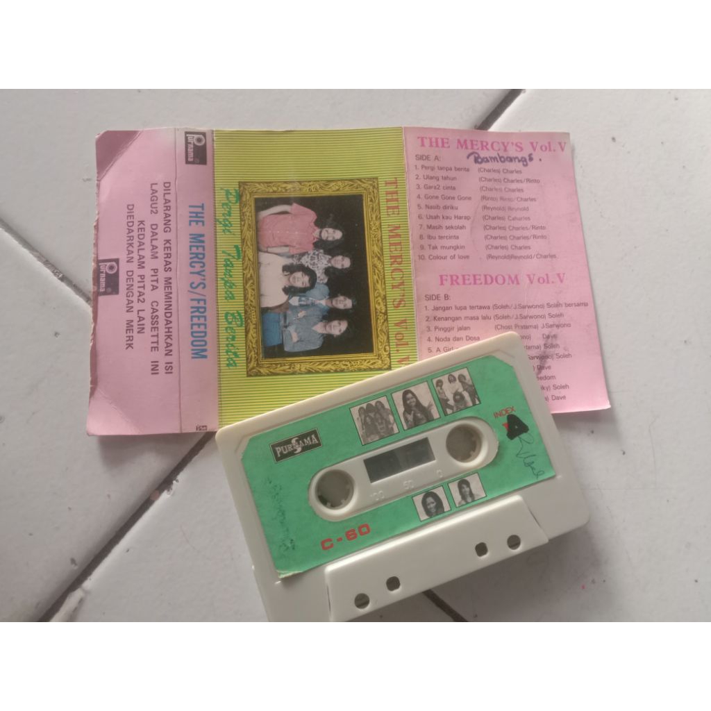 Kaset Pita The Mercys Freedom