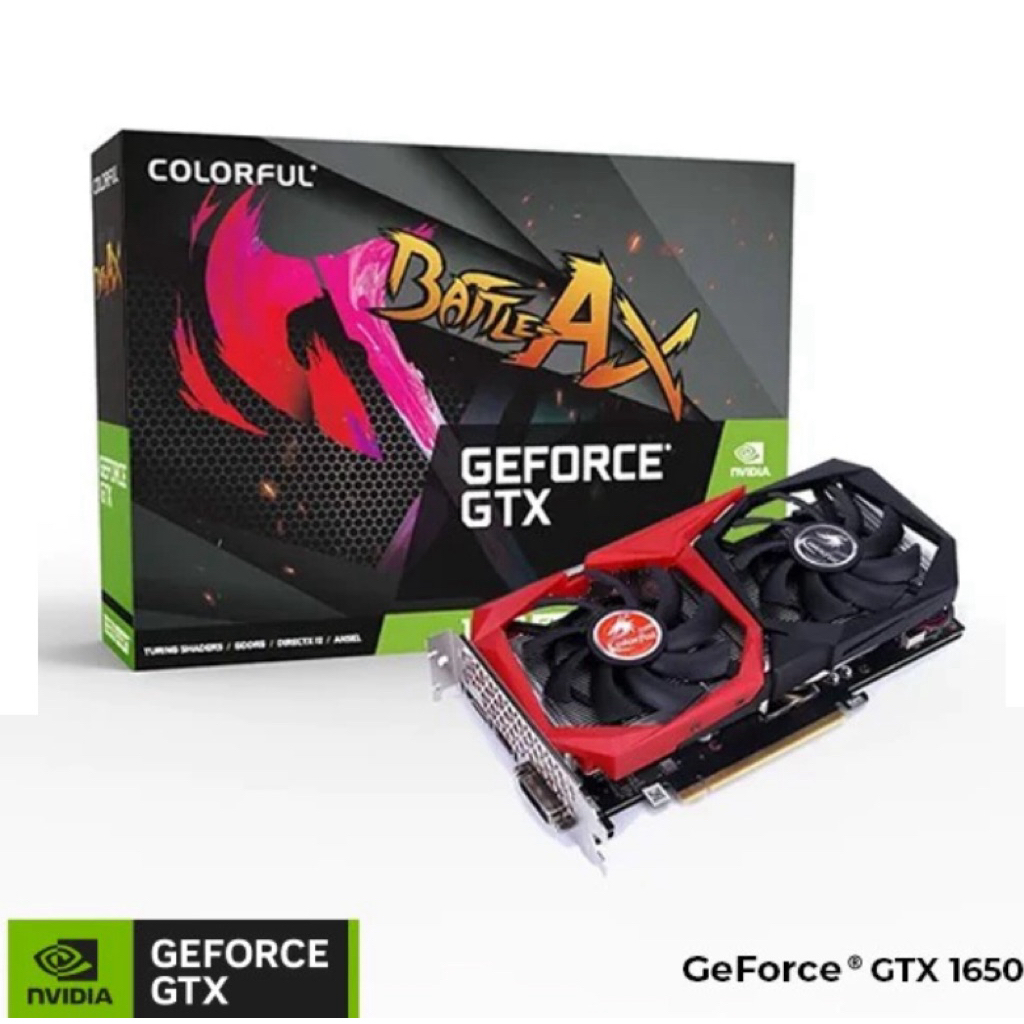 COLORFUL GTX 1650 EX 4GB GDDR6 1650 4G 128BIT 4G-V VGA NVIDIA GEFORCE