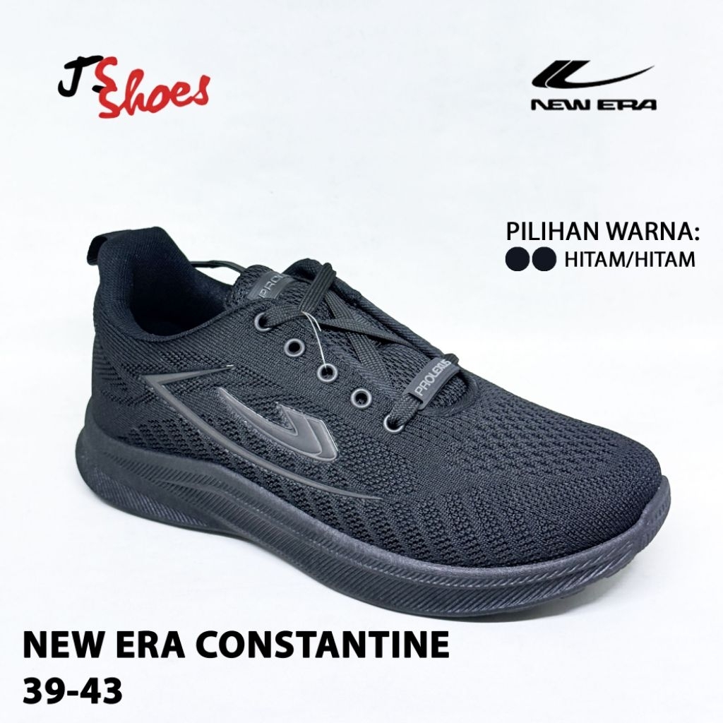 NEW ERA CONSTANTINE - SEPATU SEKOLAH TALI ANAK DEWASA MERK NEW ERA ORIGINAL