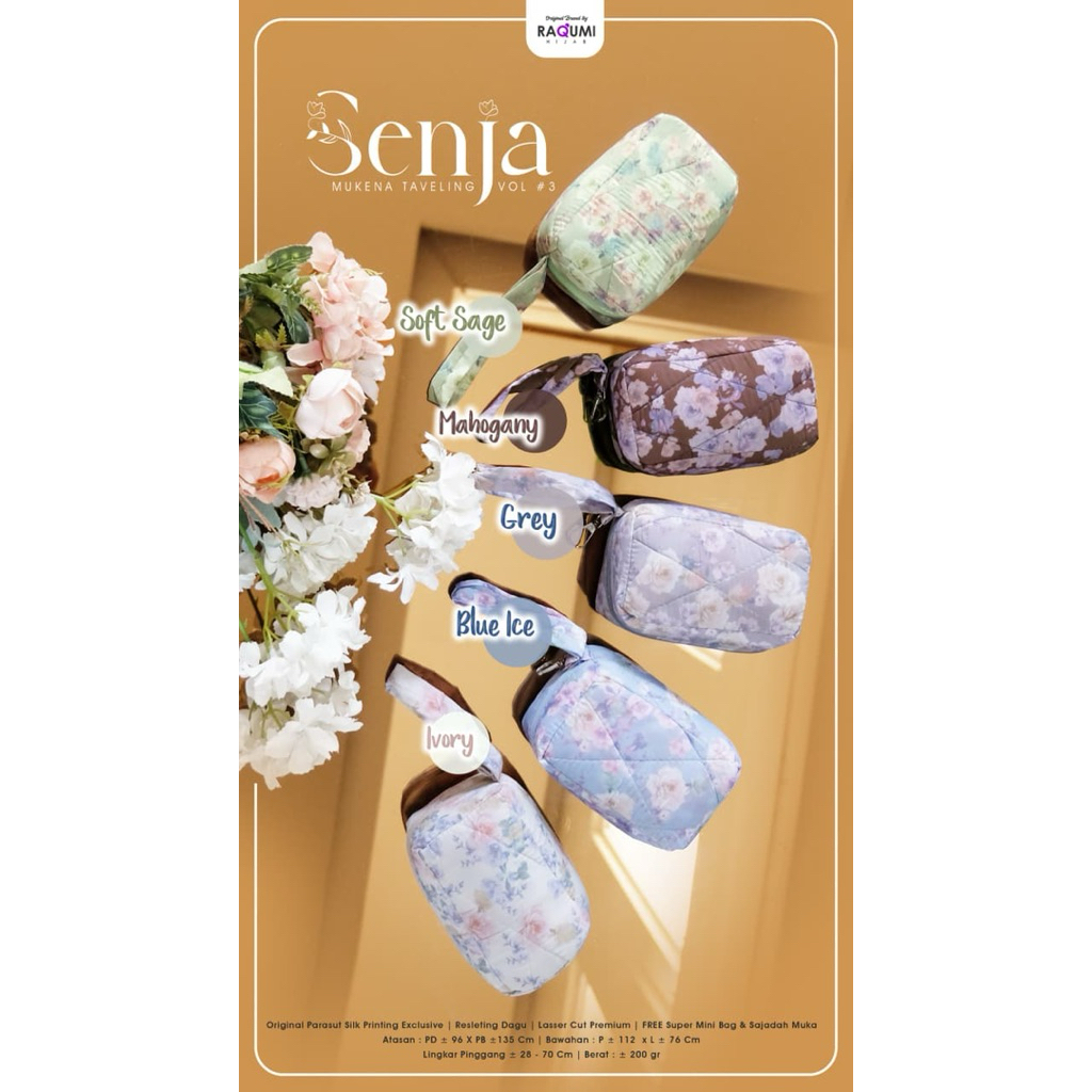 Mukena Traveling// SENJA MUKENA TRAVELING // NILAM MUKENA TRAVELLING// MUKENA TRAVELING //  MUKENA M