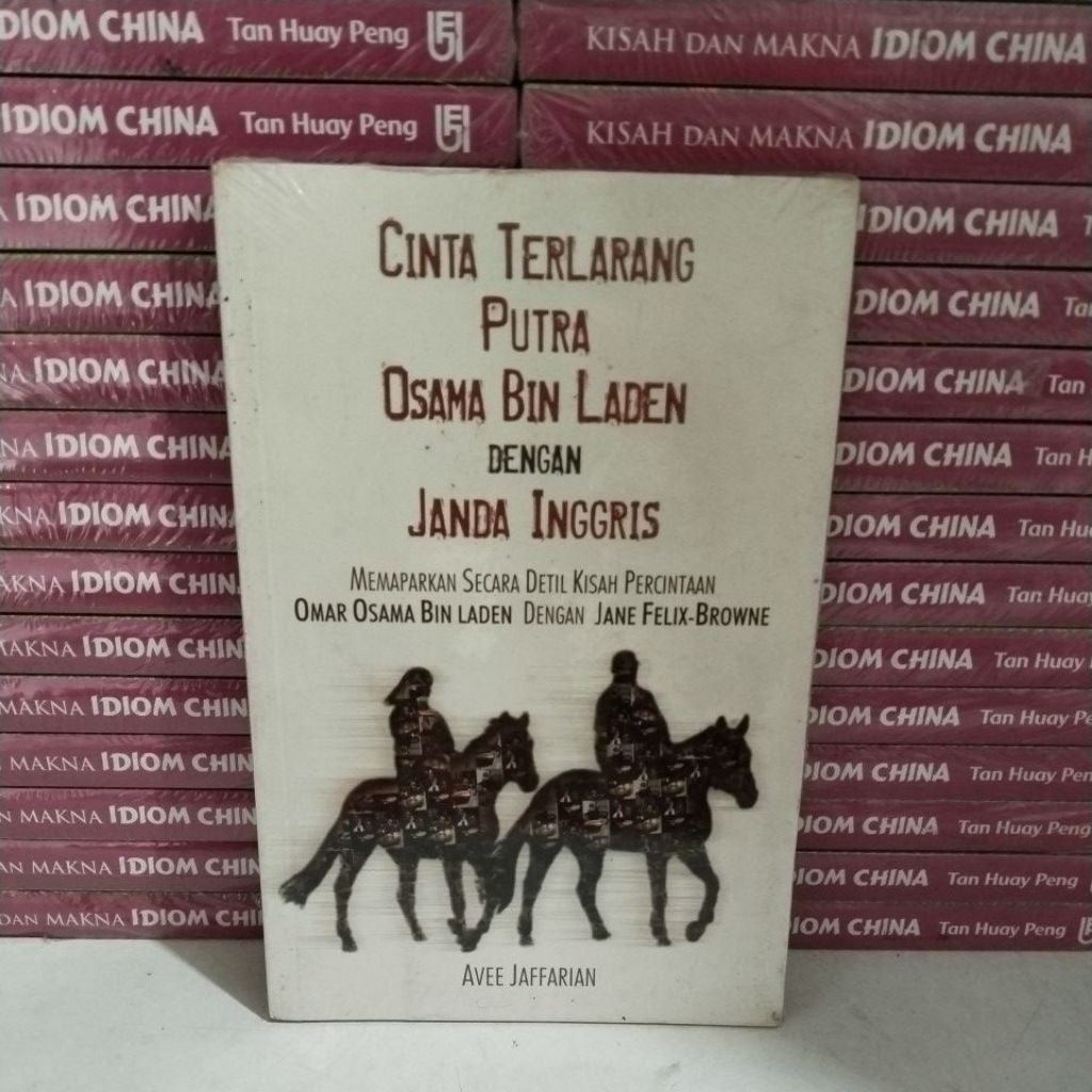 BUKU CINTA TERLARANG PUTRA OSAMA BIN LADEN DENGAN JANDA INGGRIS