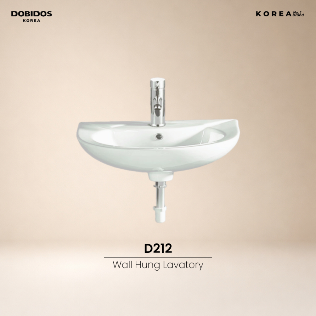 DAELIM Dobidos Wall Hung Basin (D-212)