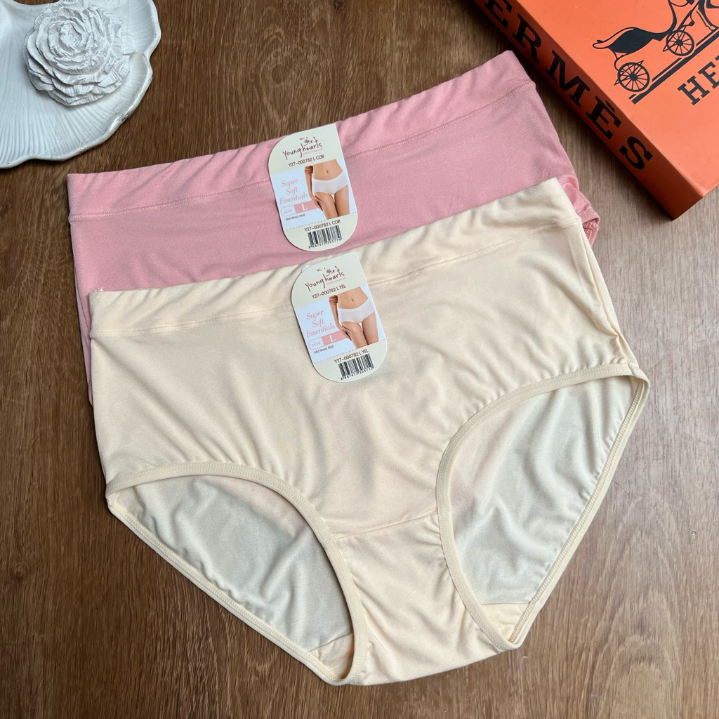 YOUNG HEARTS PANTY MIDI CELANA DALAM WANITA SIZE L MODEL MIDI Y27-000671