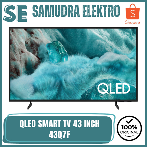 TV SAMSUNG 43Q7F QLED 43 INCH 4K VISION AI SMART TV 2025 QA43Q7FAAKXXD
