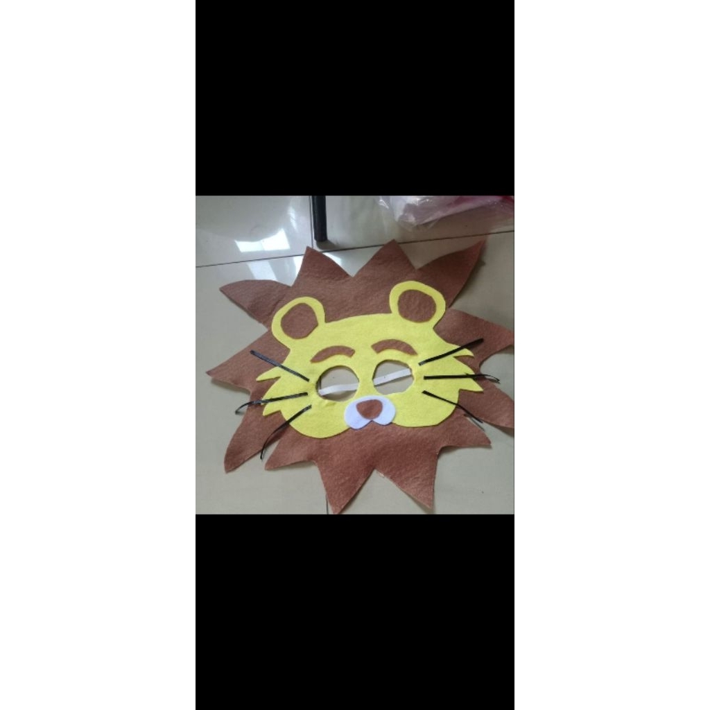 topeng karakter topeng singa